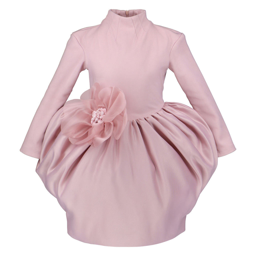NIKOLIA "Bubble Journey" Aster Dress in Pink