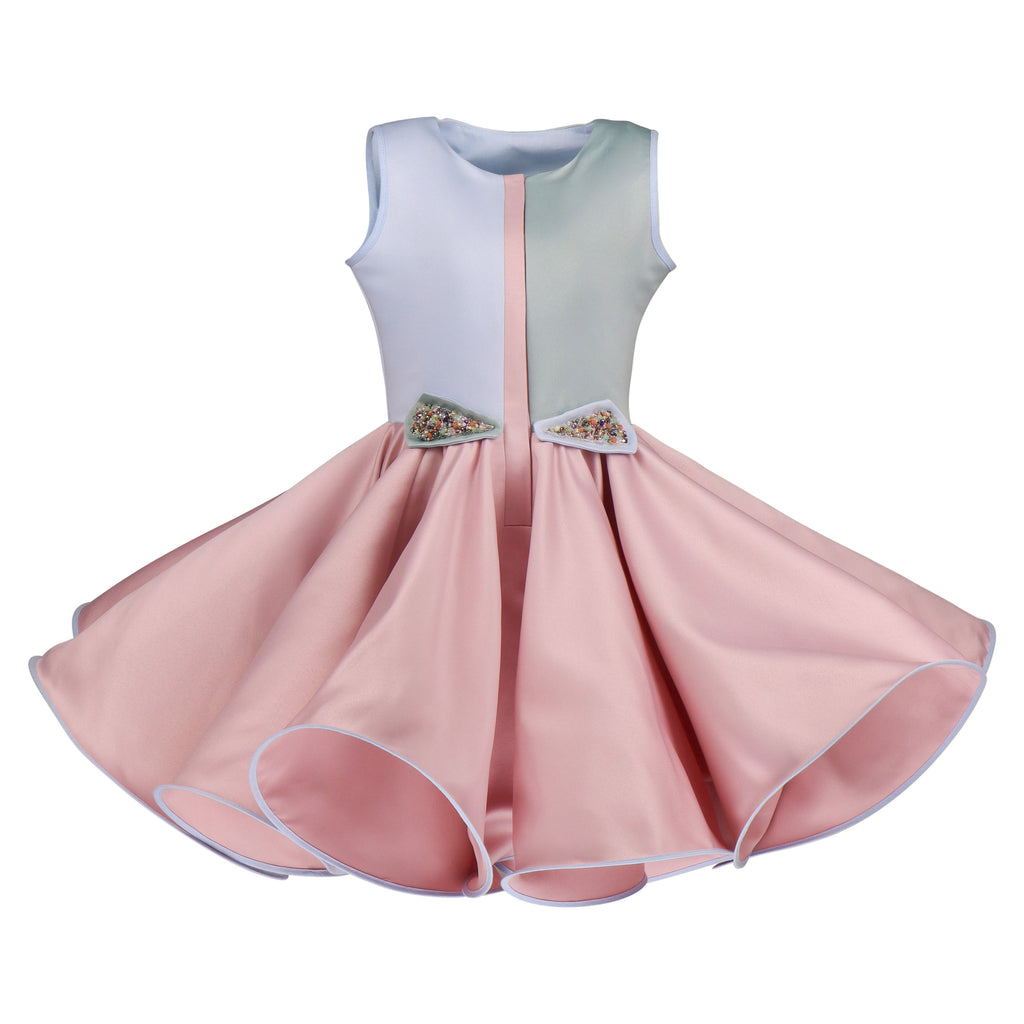 NIKOLIA "Bubble Journey" Plumeria Dress