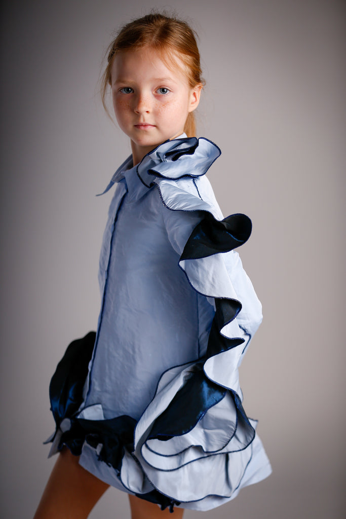 NIKOLIA "Bubble Journey" Hydrangea Dress