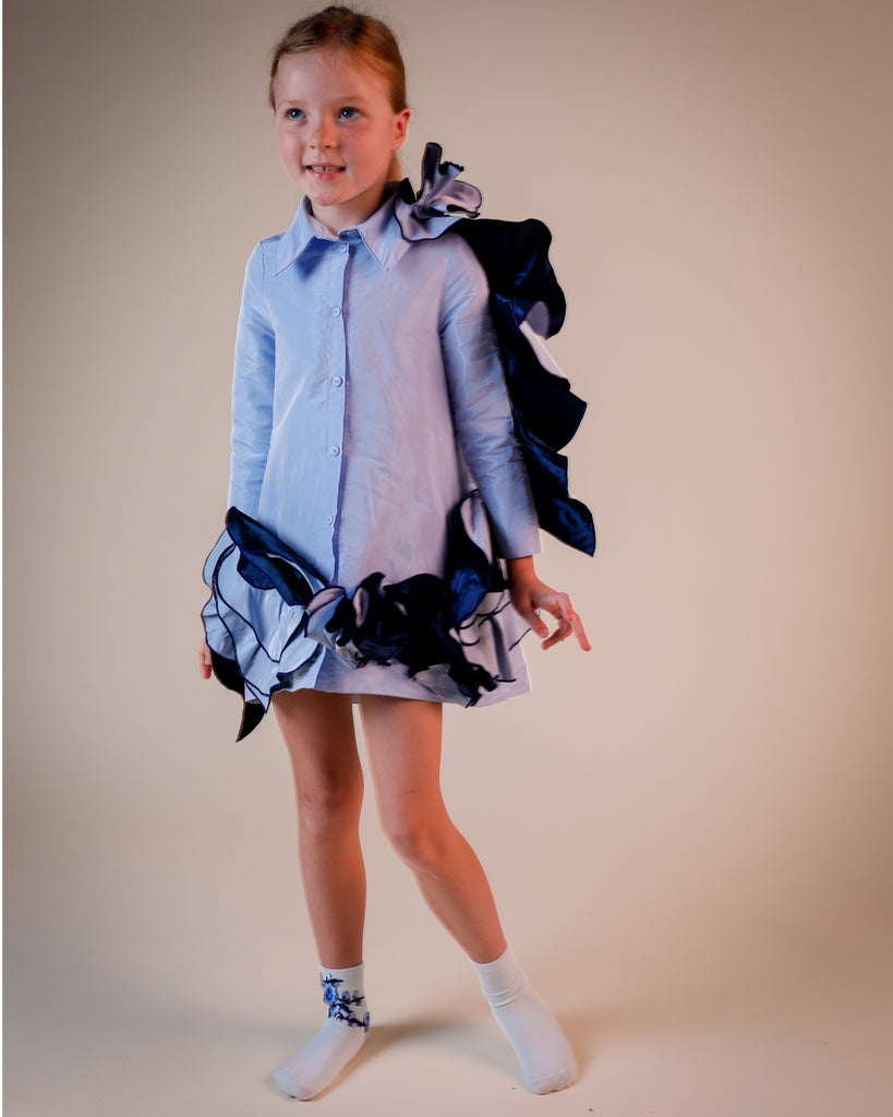 NIKOLIA "Bubble Journey" Hydrangea Dress
