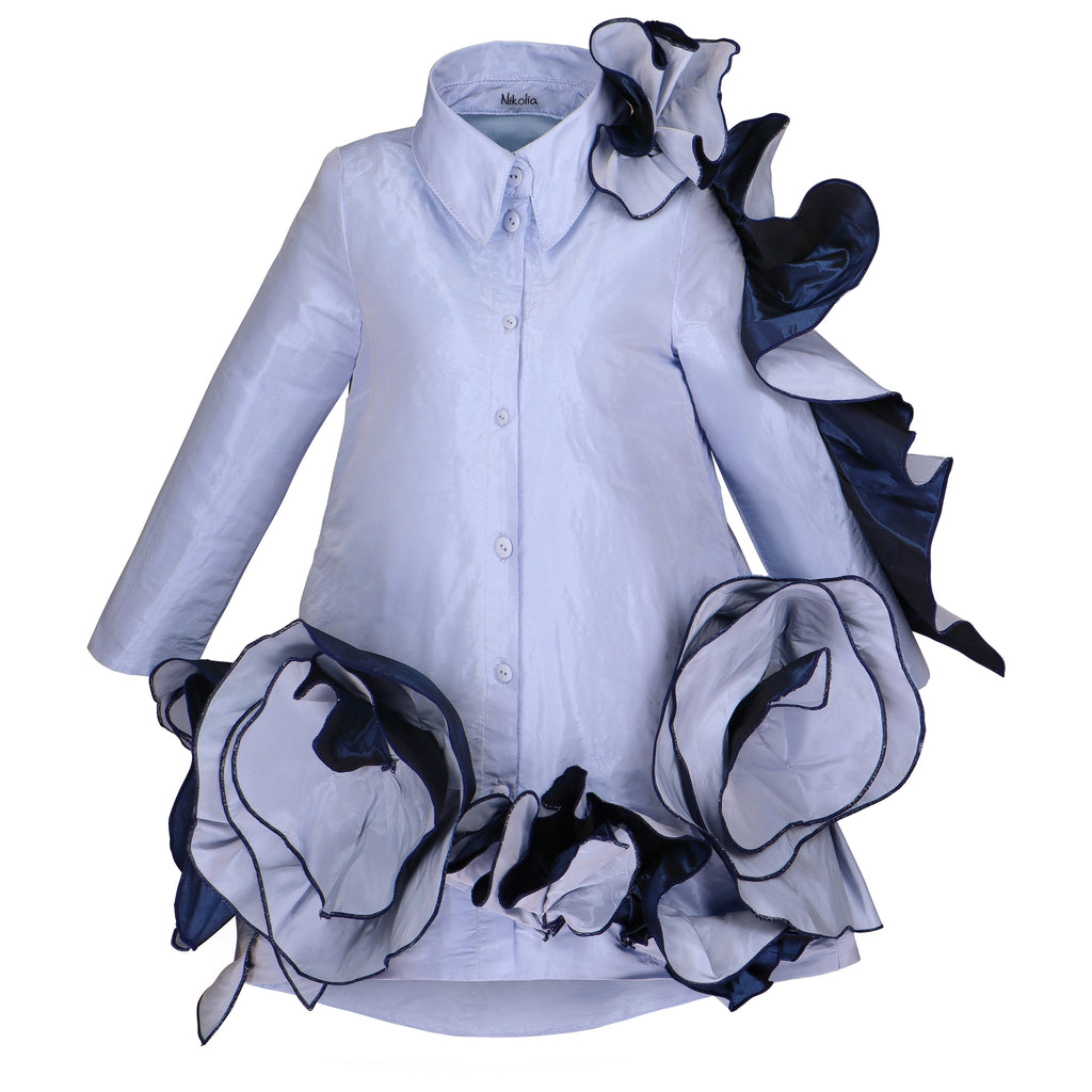 NIKOLIA "Bubble Journey" Hydrangea Dress