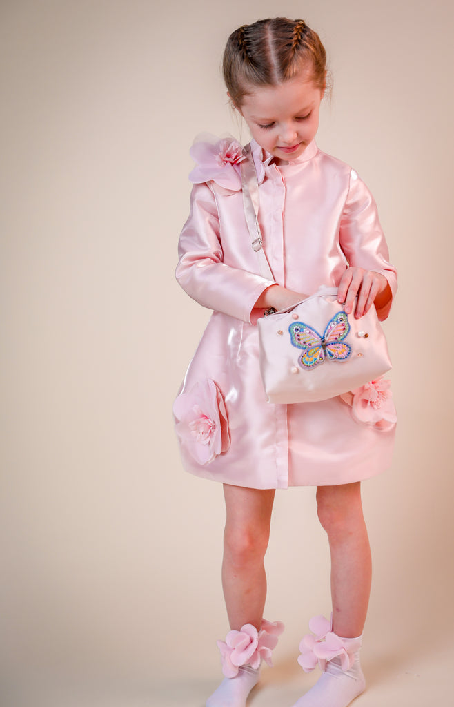 NIKOLIA "Bubble Journey" Canna Dress in Pink