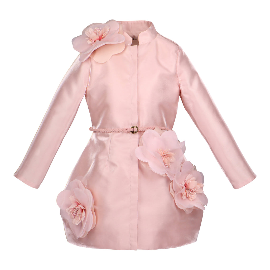 NIKOLIA "Bubble Journey" Canna Dress in Pink