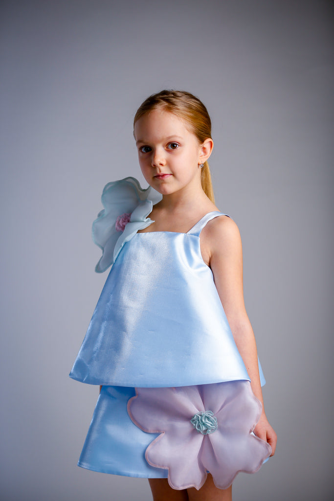 NIKOLIA "Bubble Journey" BlueStar Dress
