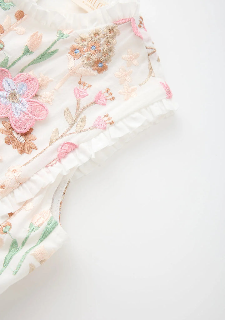 MARLO KIDS Everly Embroidered Maxi Dress