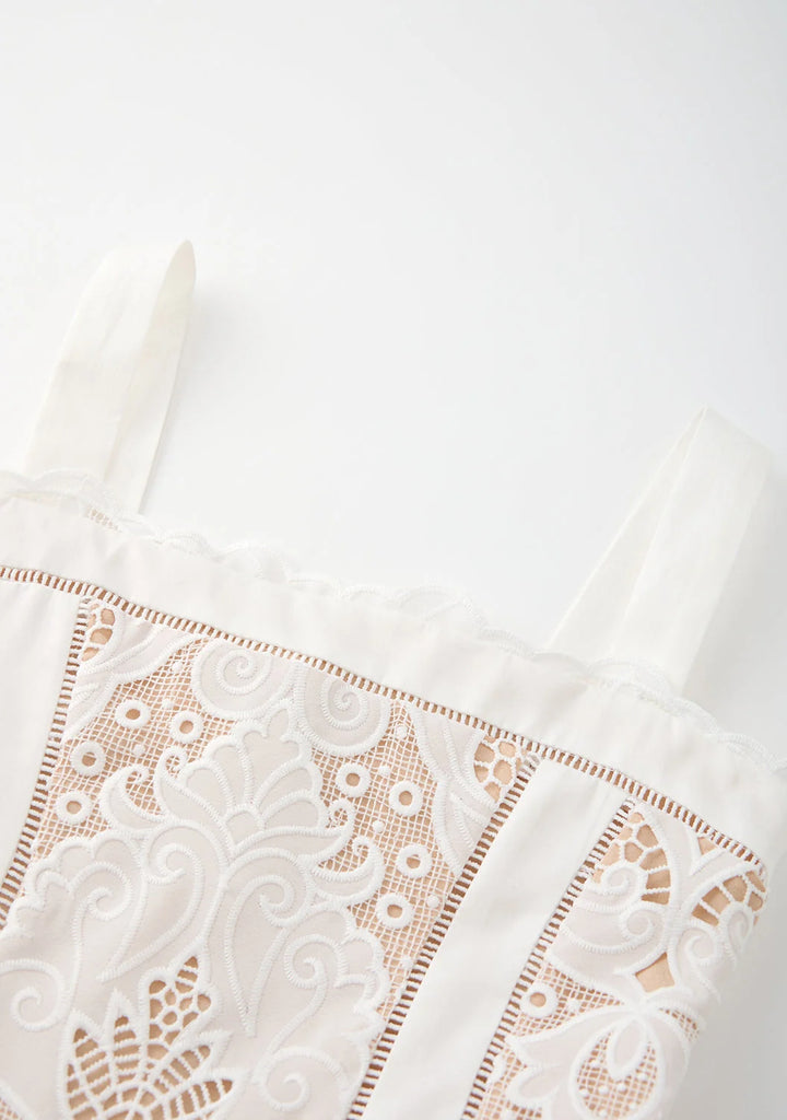 MARLO KIDS Celia Lace Maxi Dress