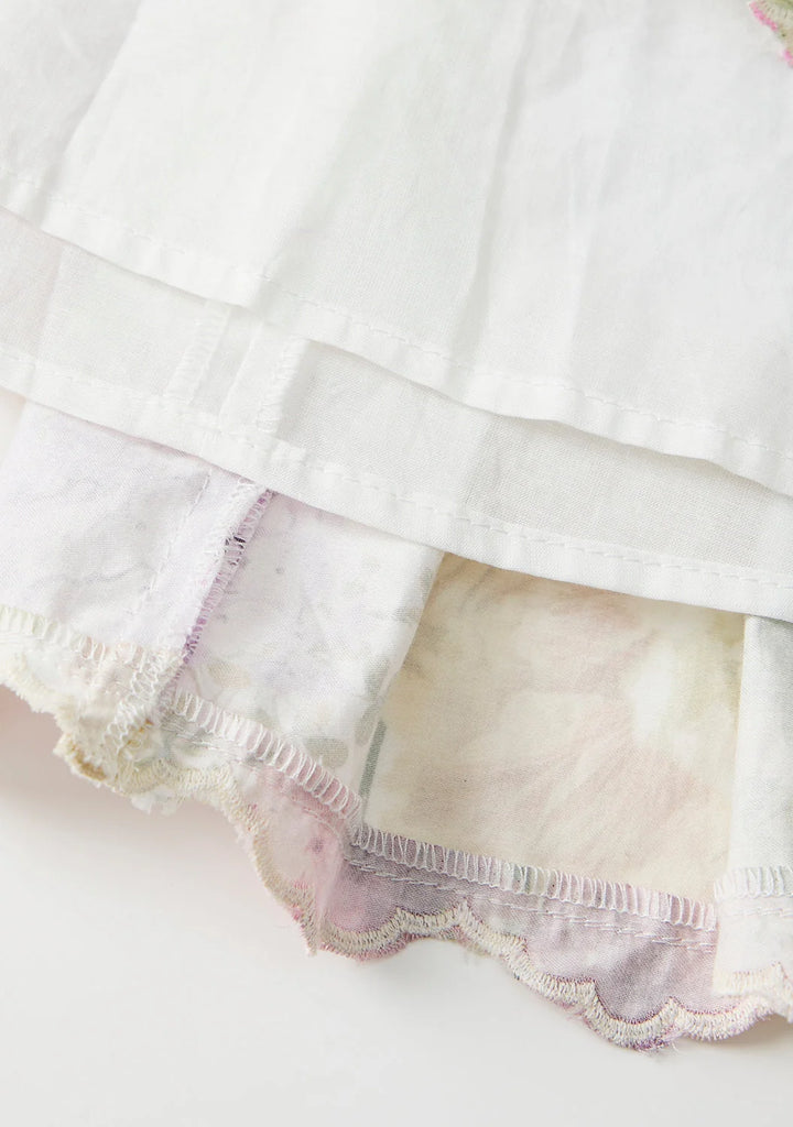 MARLO KIDS Seraphina Halter Neck Frill Mini Dress