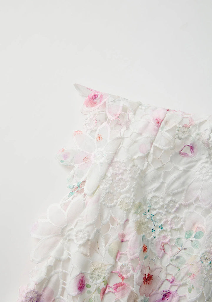 MARLO KIDS Belle Embroidered Mini Dress