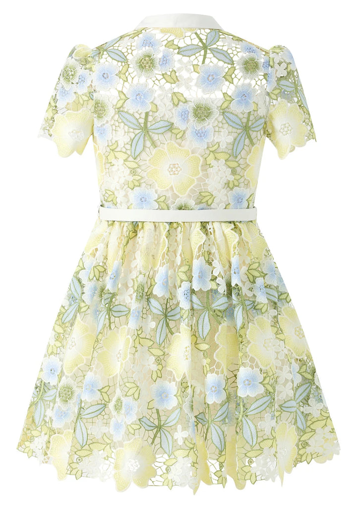 MARLO KIDS Vienna Embroidered Mini Dress