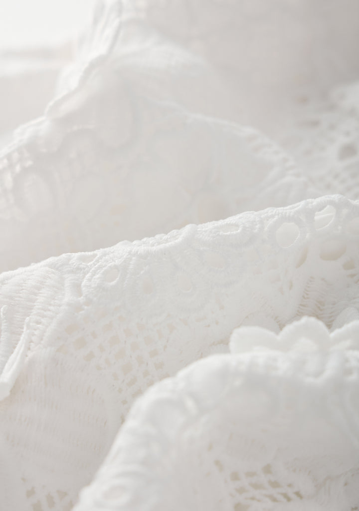 MARLO KIDS Lucinda Embroidered Mini Dress