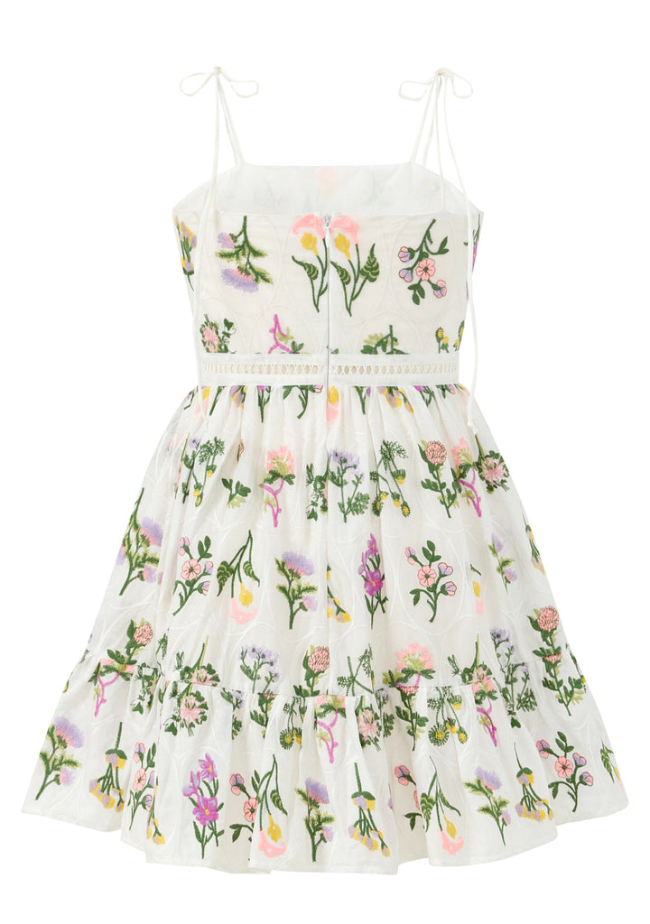 MARLO KIDS Emely Embroidered Mini Dress