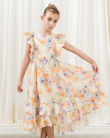 WOLF AND RITA  'A Thousand Rainbows'  MÁRCIA PLUM Dress