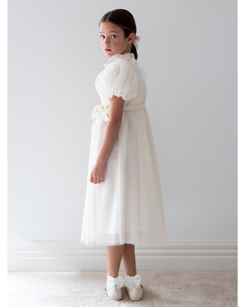 PETITE AMALIE "La Fleur" Vintage Dolly Lace Tulle Dress