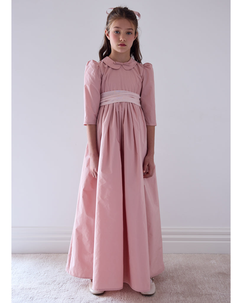 PETITE AMALIE FALL 2026 Taffeta Gown With Sash