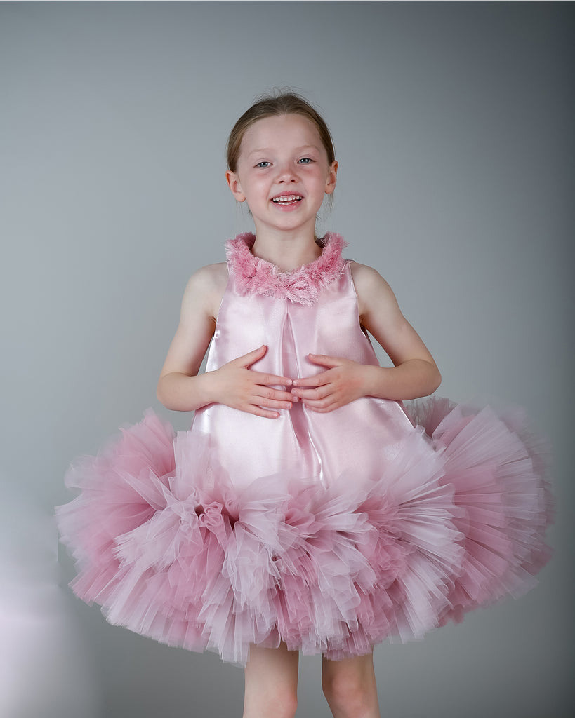 NIKOLIA "OH SHE IS A STAR" Mutti Dress in Pink