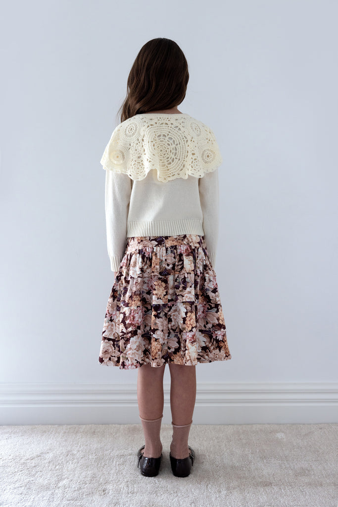 PETITE AMALIE FALL 2026 Crochet Collar Cardigan