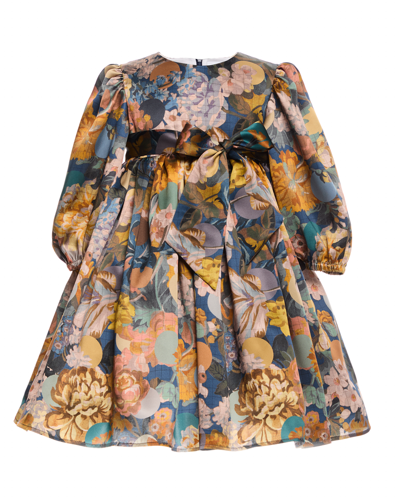 PAADE MODE "WONDER VOYAGE" Atelier Silk Dress Felice in Blue