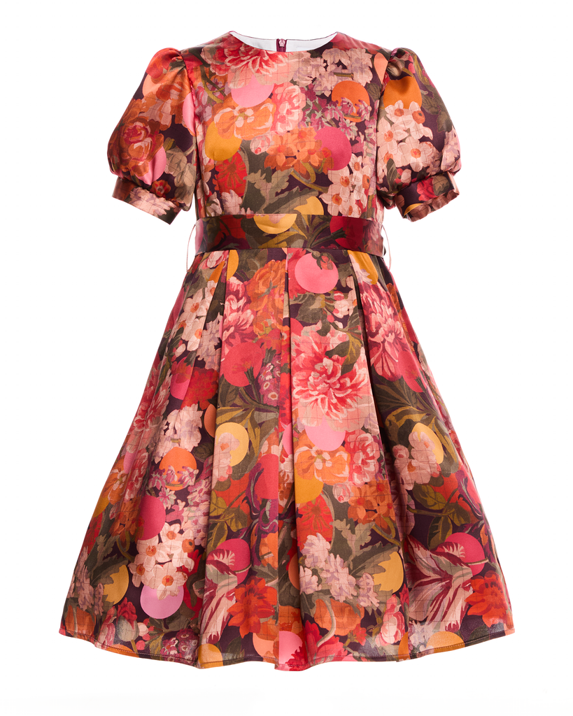 PAADE MODE "WONDER VOYAGE" Atelier Silk Felice Maxi Dress in Red