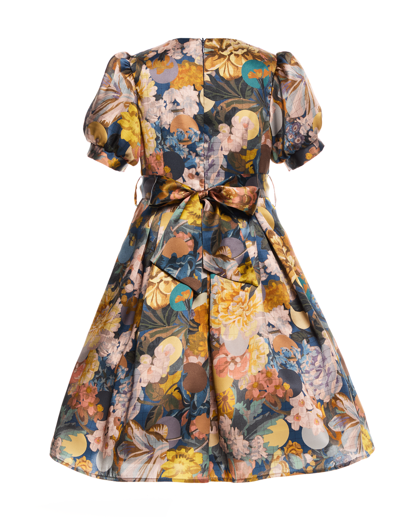 PAADE MODE "WONDER VOYAGE" Atelier Silk Felice Maxi Dress in Blue