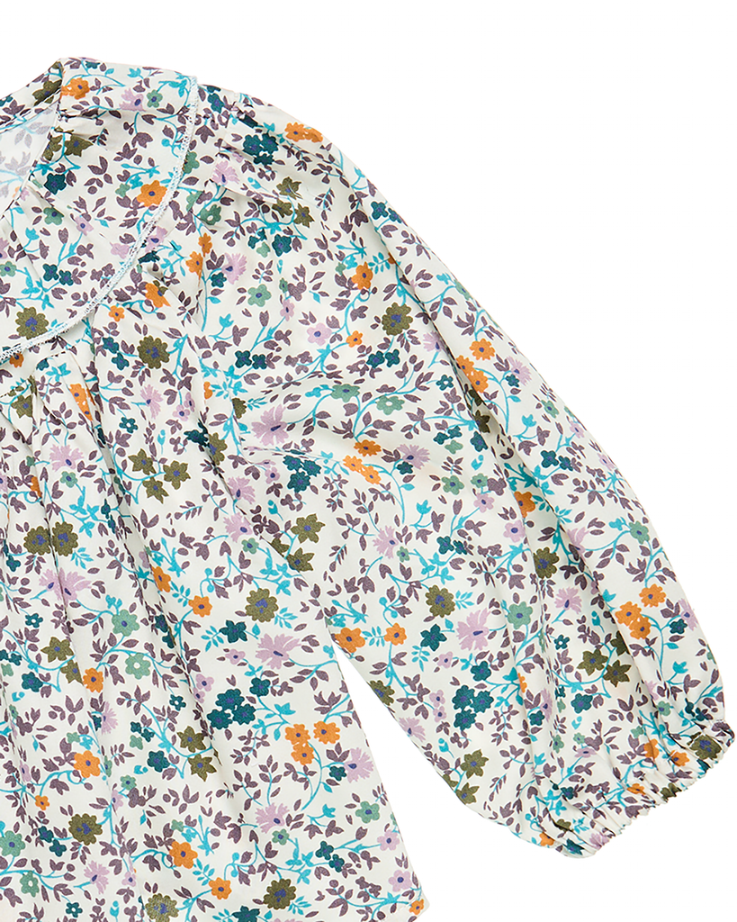 PAADE MODE "WONDER VOYAGE" BABY Fiorella Baby Cotton Blouse in White