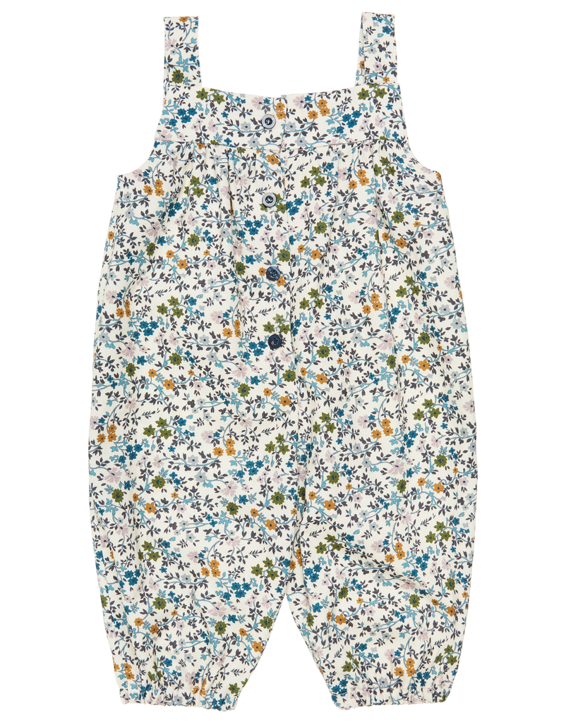 PAADE MODE "WONDER VOYAGE" BABY Fiorella Baby Cotton Romper in White