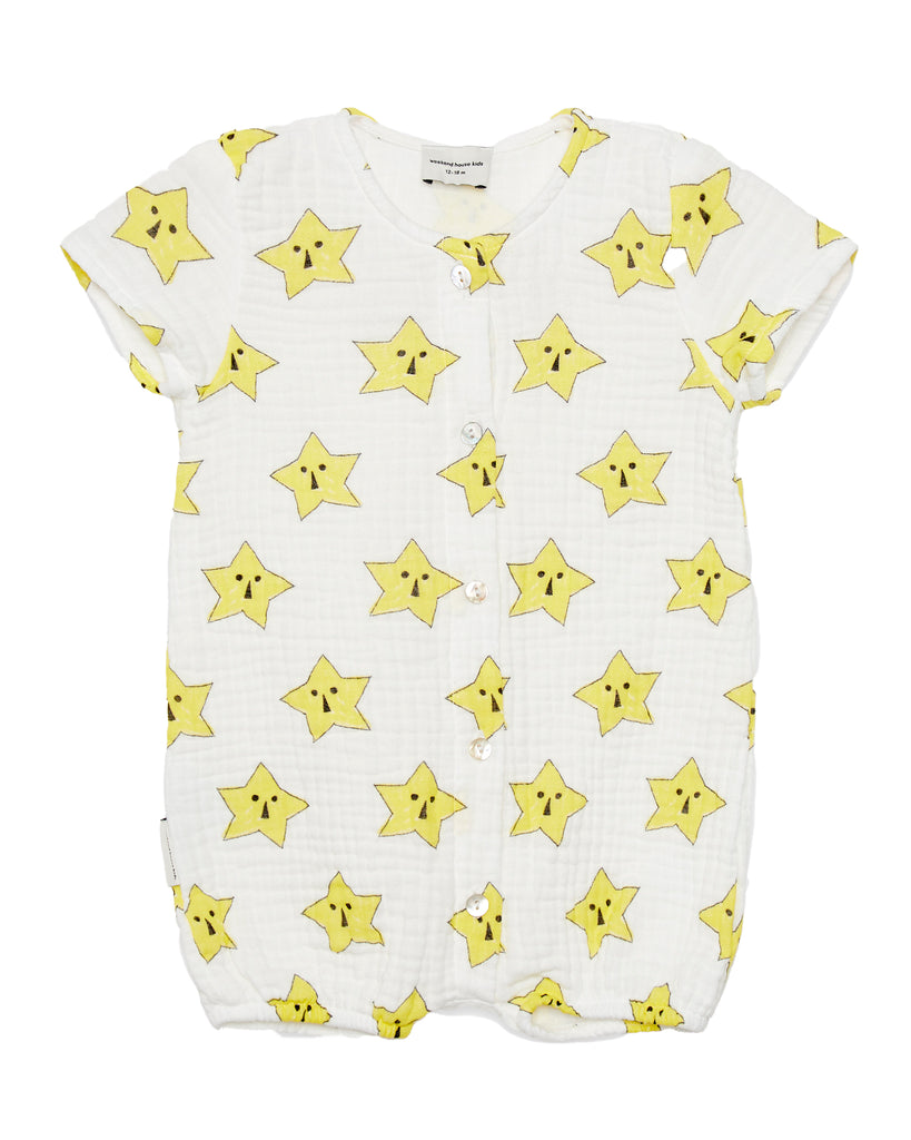 WEEKEND HOUSE KIDS SS26 'The Art of Seeing' Stars baby romper