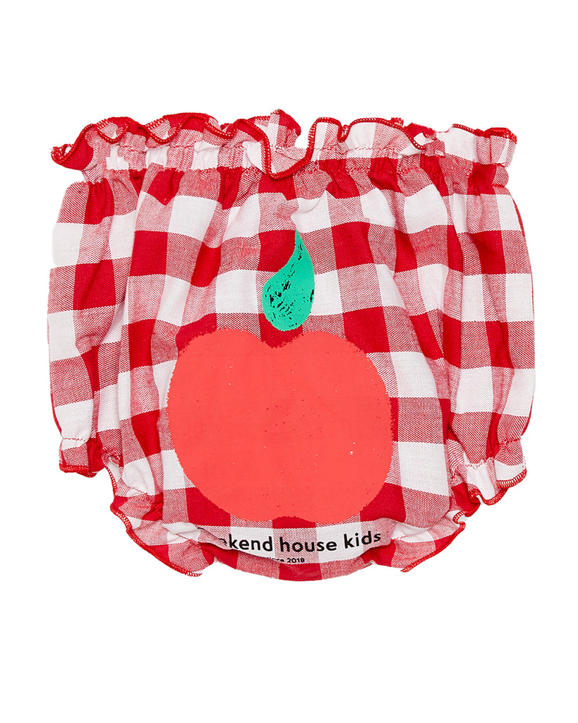 WEEKEND HOUSE KIDS SS26 'The Art of Seeing' Apple baby set