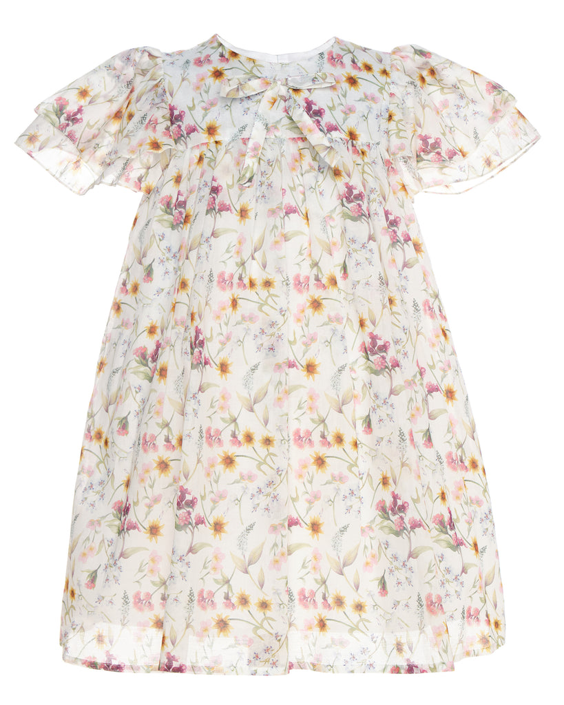 PAADE MODE "FOREVER AUGUST" Eden Dress with Bow in Cotton Chiffon