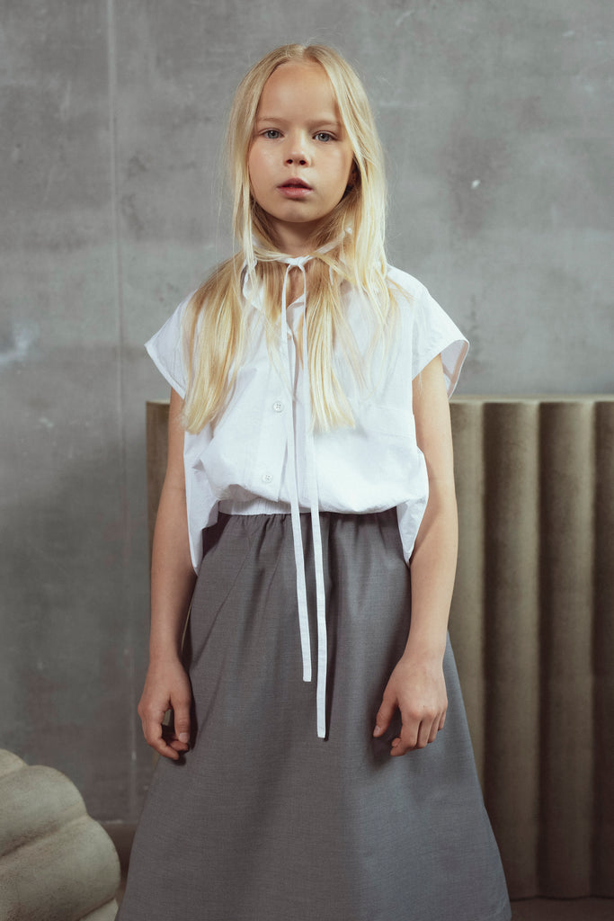 UNLABEL SS26 Hope Shirt in Paper