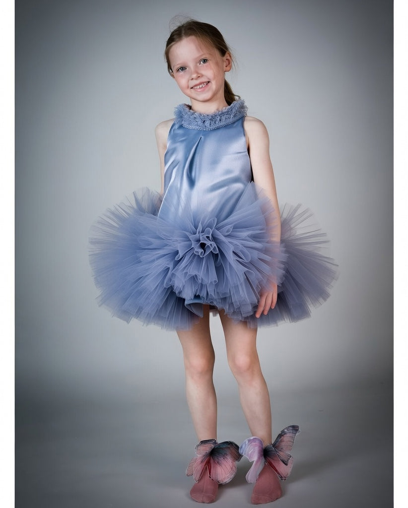 NIKOLIA "OH SHE IS A STAR" Mutti Dress in Sapphire Blue