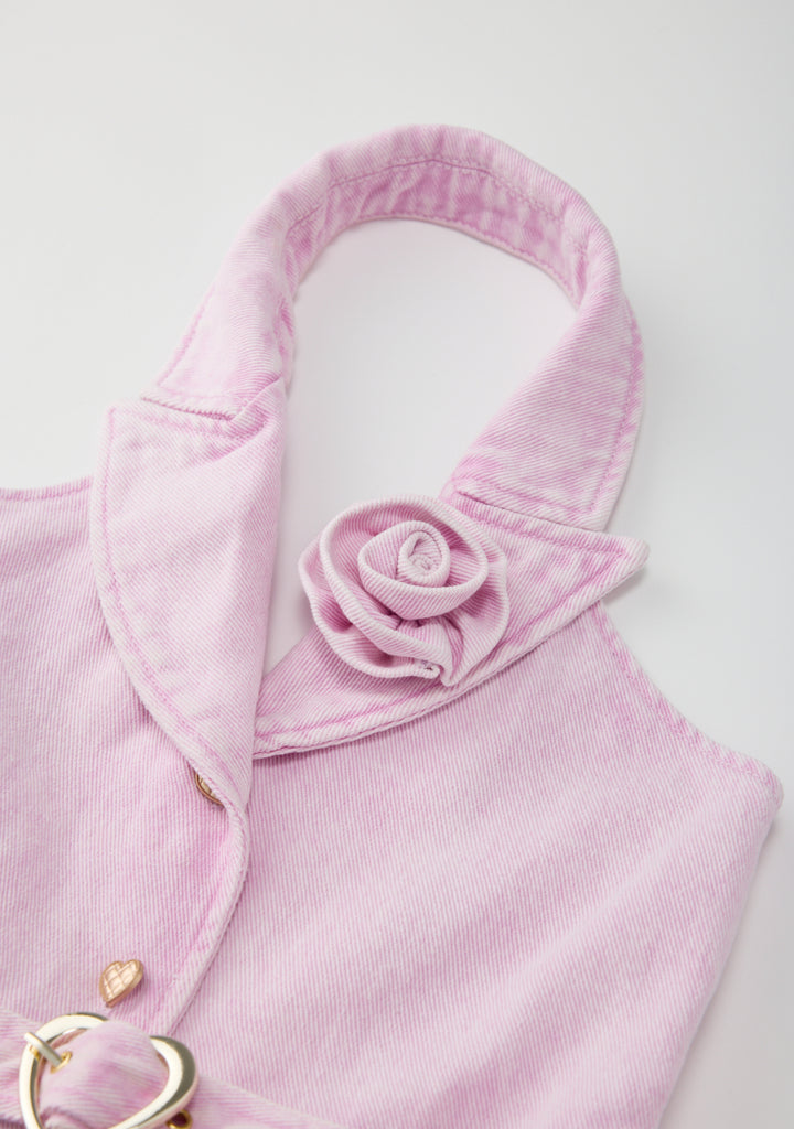 MARLO KIDS Catalina Denim Mini Dress