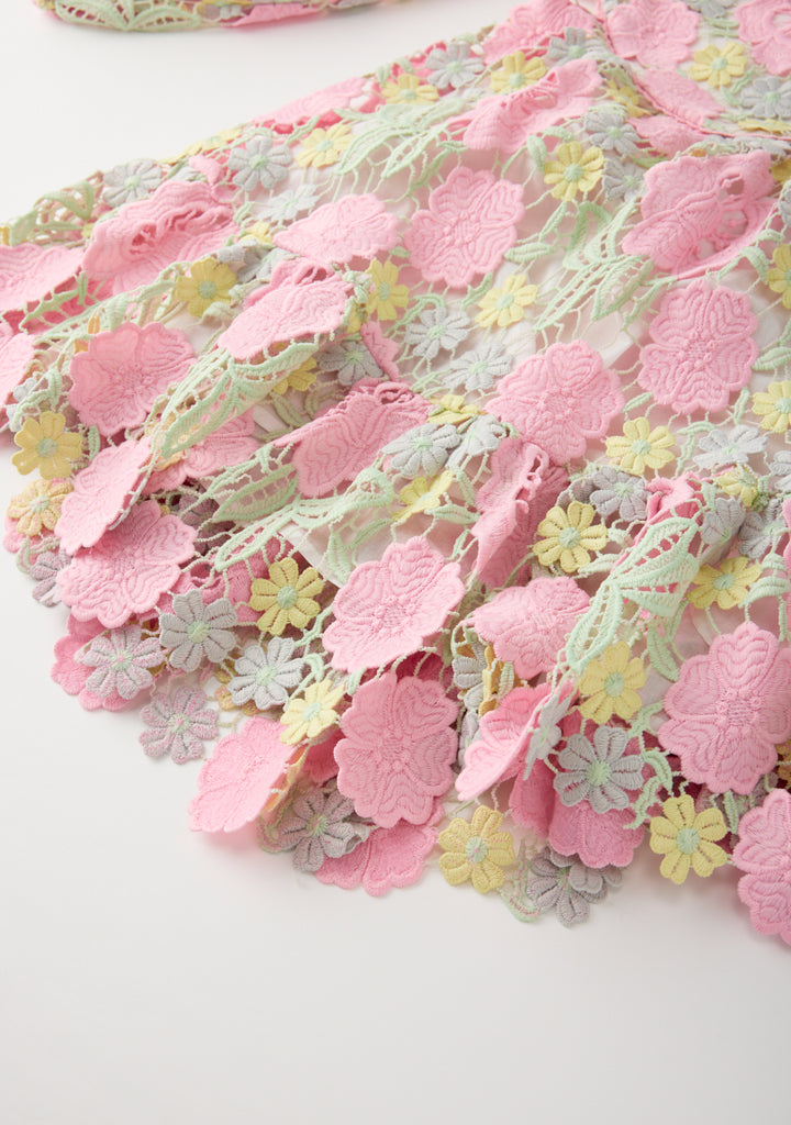 MARLO KIDS Estella Embroidered Mini Dress