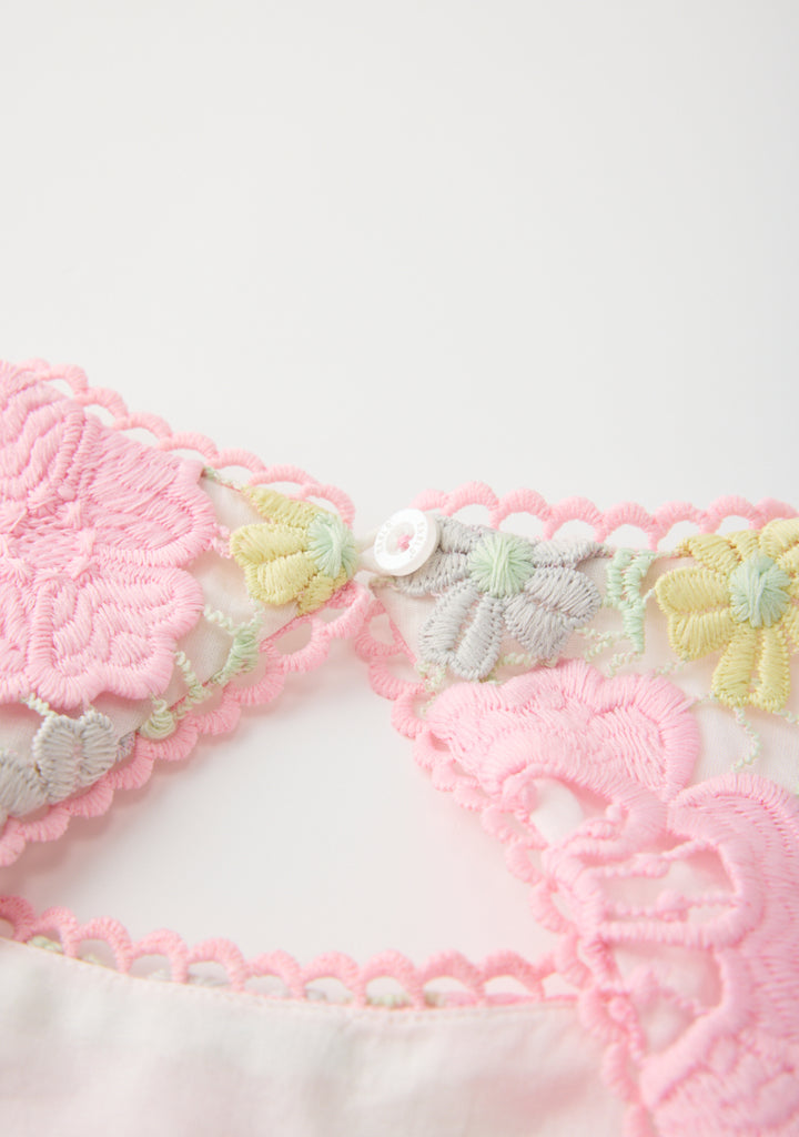 MARLO KIDS Estella Embroidered Mini Dress