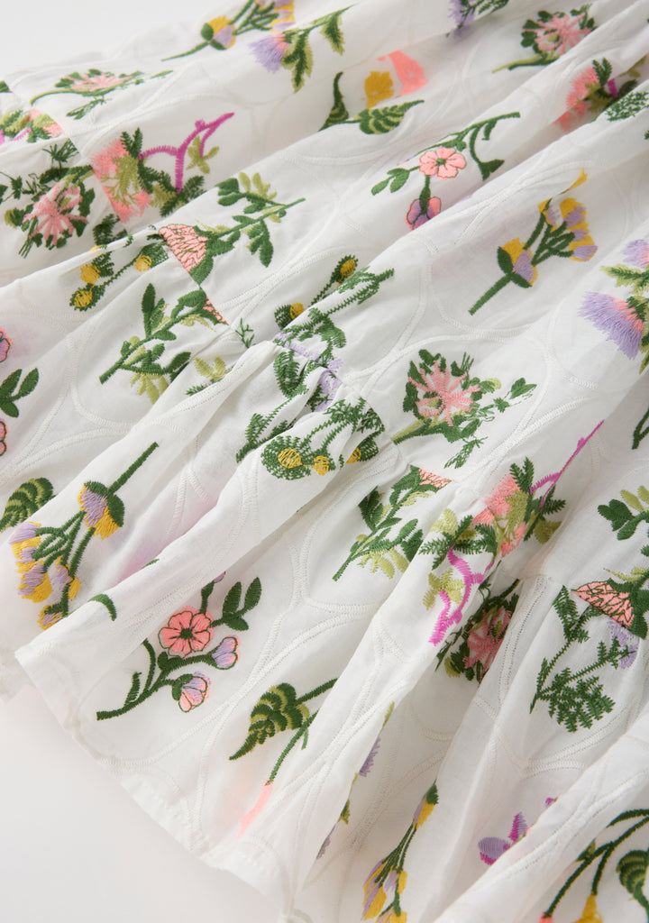 MARLO KIDS Emely Embroidered Mini Dress