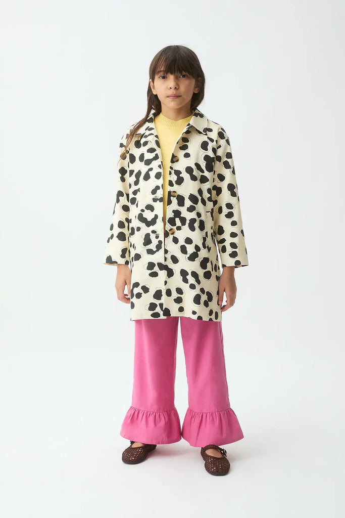 COMPANIA FANTASTICA SS26 Dalmation Trench Coat