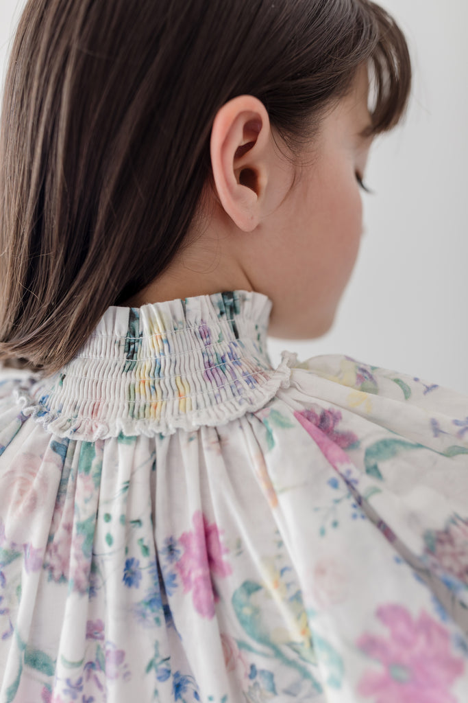 STEPH THE LABEL SS2026 Garden Print Voile Dress