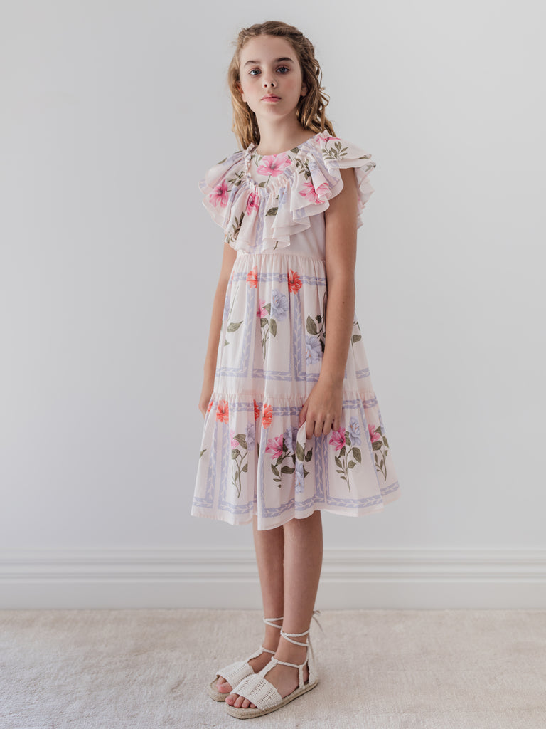 STEPH THE LABEL SS2026 Flower Picnic Voile Dress