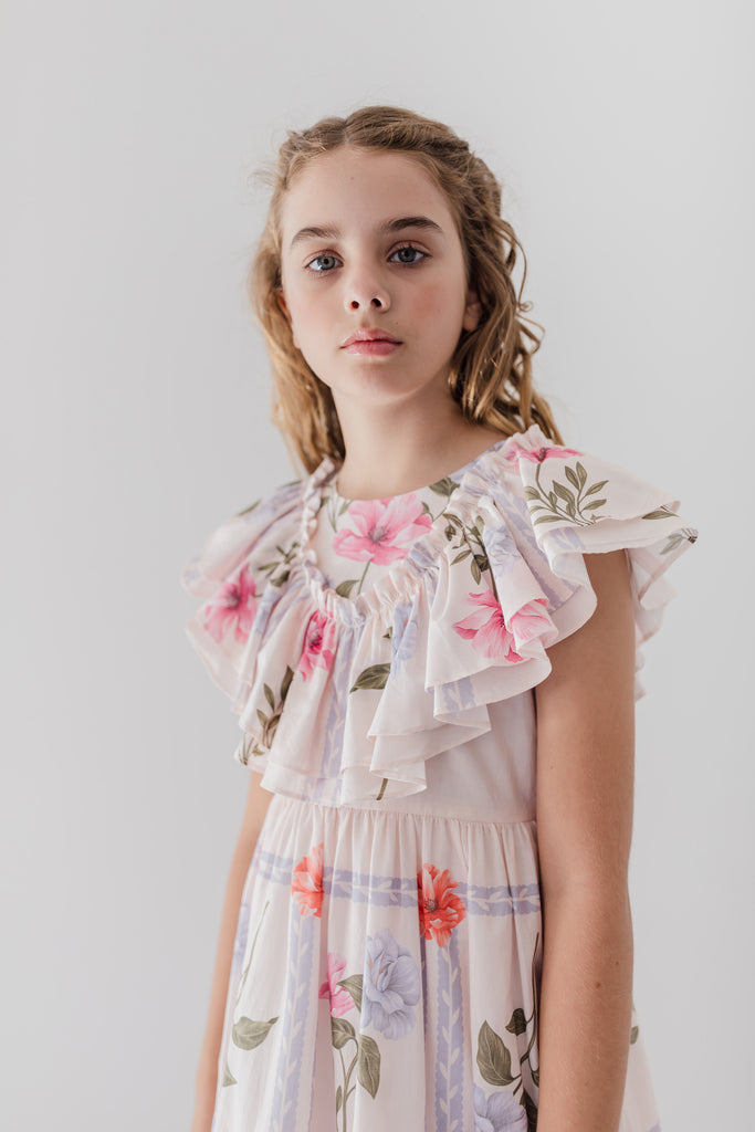 STEPH THE LABEL SS2026 Flower Picnic Voile Dress