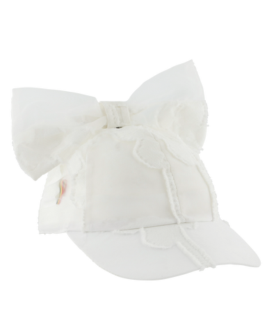 MY LITTLE COZMO "Les Tresors Marines" Organic Toweling Terry Blouse in Ivory