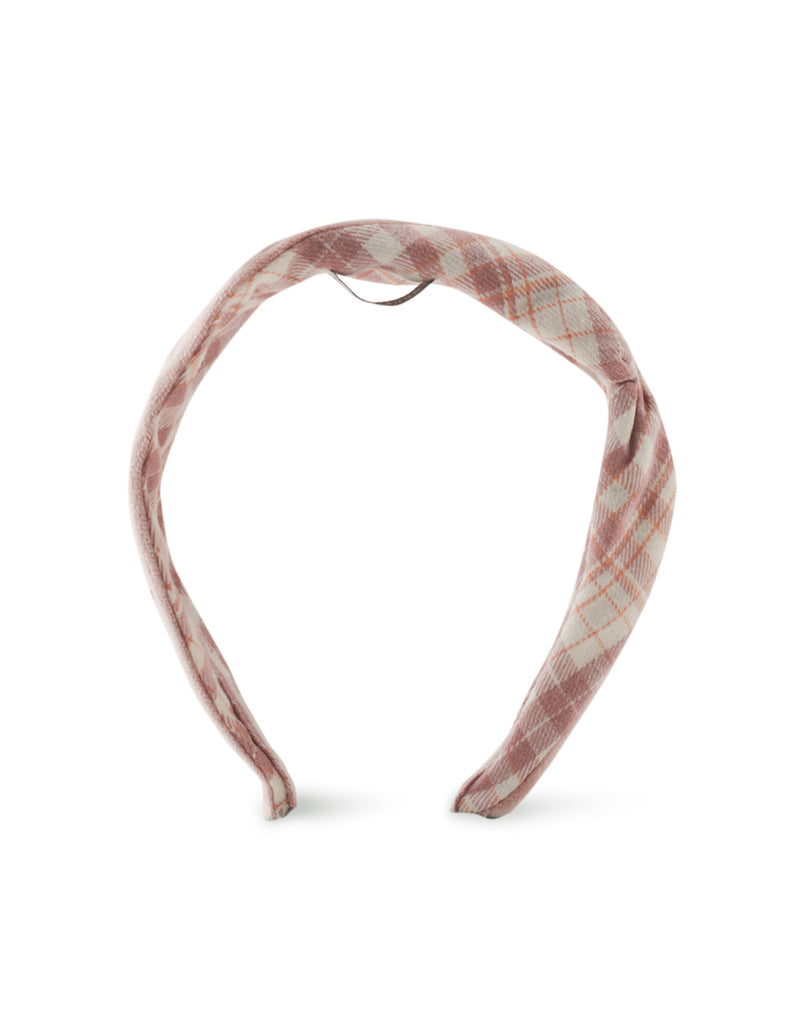 GINGERSNAPS FW25 SHANNON HEADBAND PIXIE AND VELVET WITH EMBROIDERED DETAILS