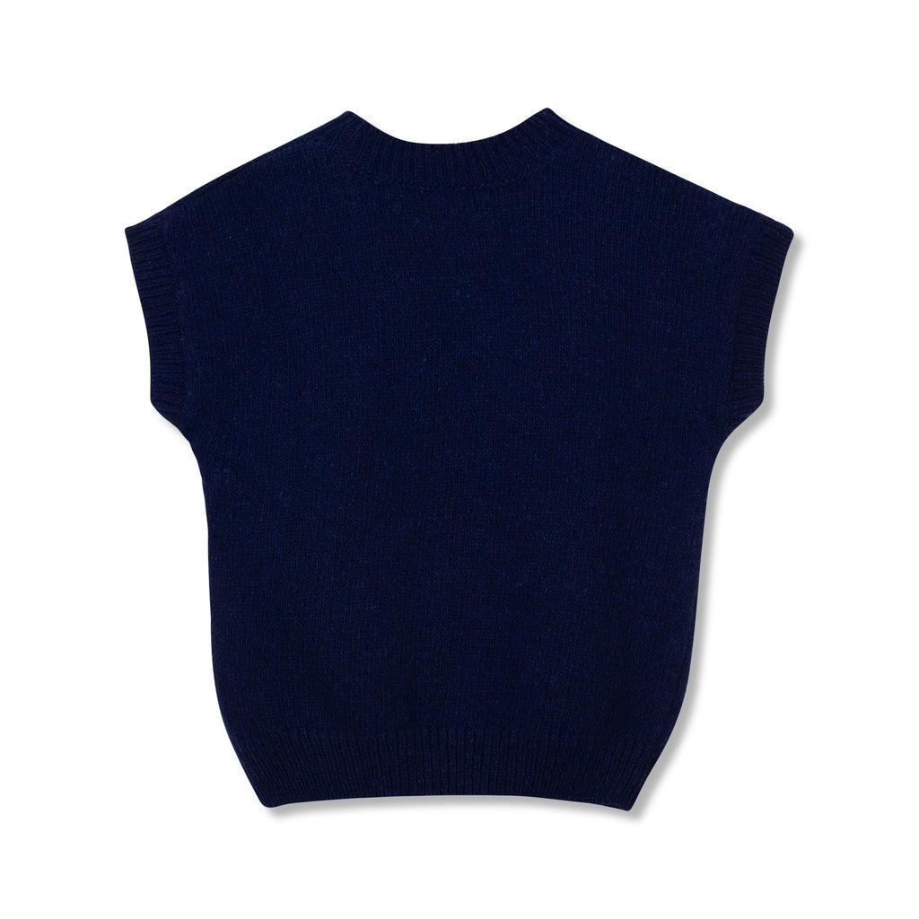 WYNKEN FALL 2026 "PAINTERS AND POETS" LE PETIT ARTISTE KNITTED VEST