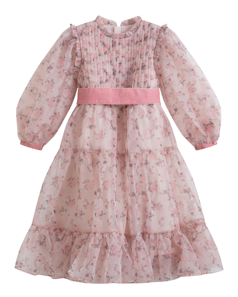 C'ERA UNA VOLTA FALL 2026 "GLIDING THROUGH TIME" Milie Dress Pink Flower
