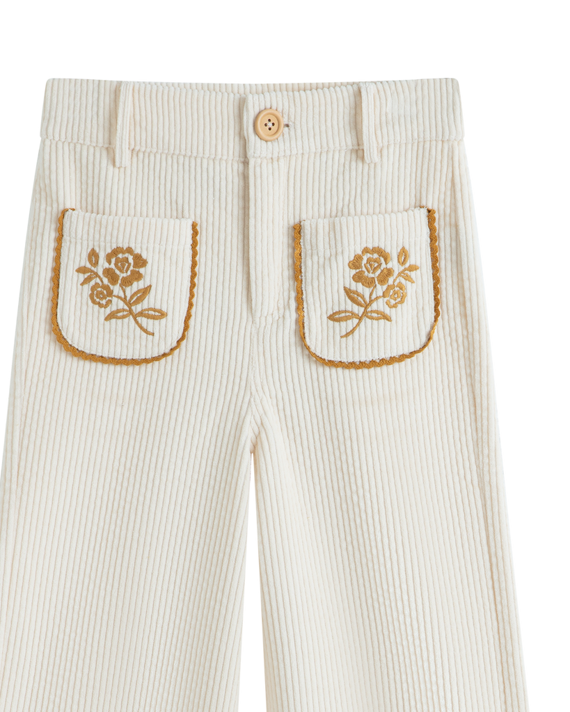C'ERA UNA VOLTA FALL 2026 "GLIDING THROUGH TIME" Serena Pants Cream