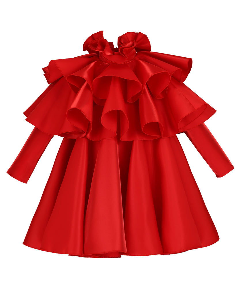 NIKOLIA "INSIDE OUT" AMBITION Dress in Red