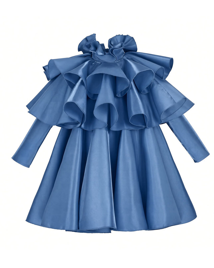 NIKOLIA "INSIDE OUT" AMBITION Dress in Storm Blue