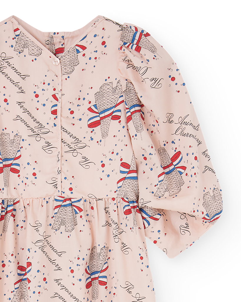 TAO The Animals Observatory FW24 Rose Peacock Dress