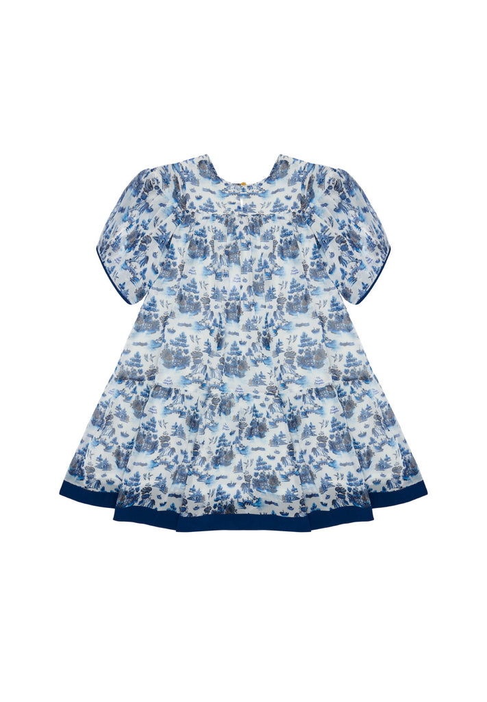 THE MIDDLE DAUGHTER SS24 FLOAT YOUR BOAT Dress in WILLOW