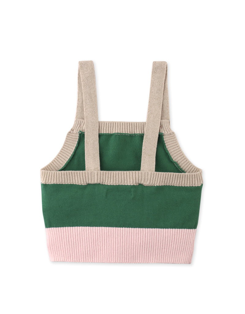 GINGERSNAPS SS26 Irish Tank Top Green