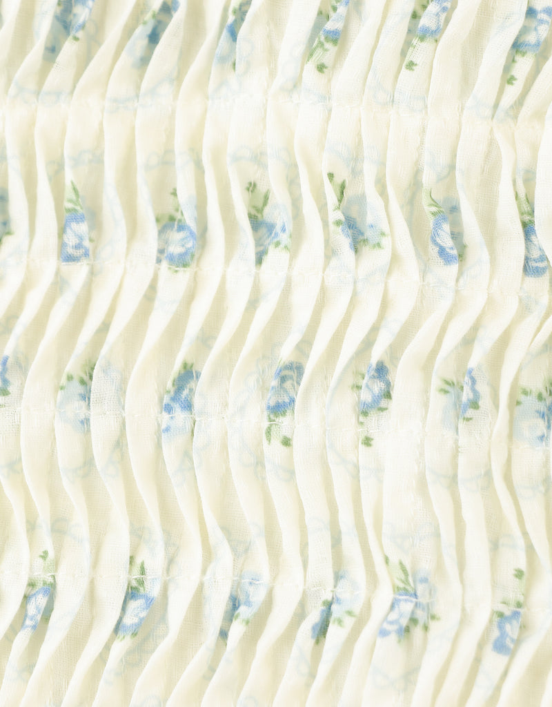 GINGERSNAPS SS26 Cassie Ruffled Top with Side Ties