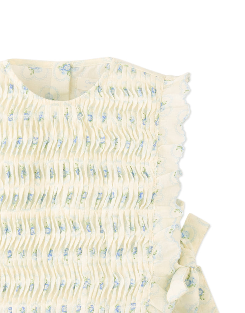 GINGERSNAPS SS26 Cassie Ruffled Top with Side Ties